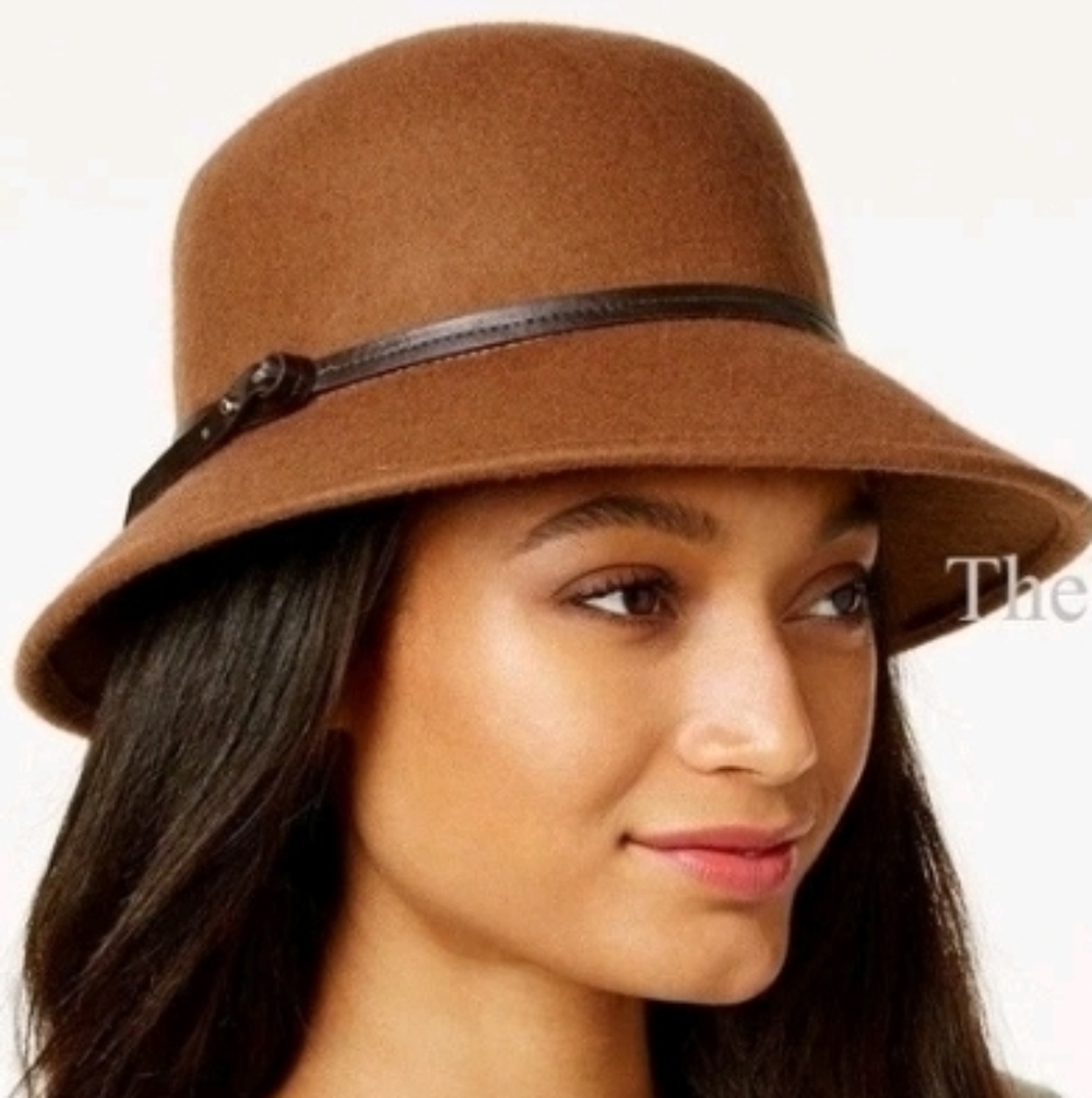 NWT Kooringal Mid Brim 100% Australian Boho Wool Remy Hat - Chesnut